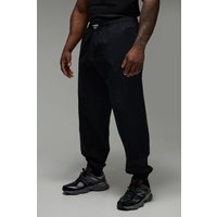Pantalón Man Active Training Dept De Tela Con Etiqueta, Negro