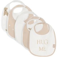 Jollein slabbetjes 5 pack - Teddy