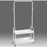 Andalusia Metal Coat Stand In White