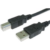 0.5m USB Cable USB 2.0 A To B Data Cable Black