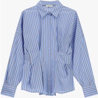 Chemise rayée manches longues et pinces