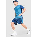 Under Armour Short Tech Grid - Bleu, Bleu