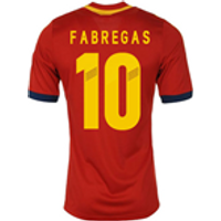 Maillot Espagne Domicile 2013-14 (Fabregas 10) - pour garçon