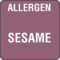 Food Allergen Labels Sesame (Roll of 500)