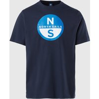 North Sails - T-shirt con maxi logoNorth SailsNavy blue3XL