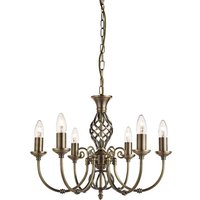 Searchlight 8396-6 Zanzibar 6 Light Pendant