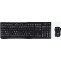 Toetsenbord Logitech MK270 Qwerty +muis zwart