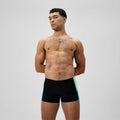 Boxer de bain Homme Dive noir/turquoise