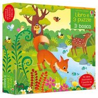 Il bosco. Libro e 3 puzzle. Ediz. a colori. Con 3 puzzle