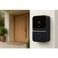 Wireless Smart Video Doorbell Camera with Night Vision & App Control - Two-Way Audio, 100° Wide Angle | Wowcher
