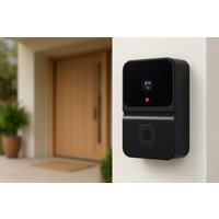 Wireless Smart Video Doorbell Camera with Night Vision & App Control - Two-Way Audio, 100° Wide Angle | Wowcher