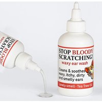 Ear Wash. Soothe Itchy, Gunky, Waxy & Smelly Ears. Head Shaking, Scratching & Rubbing