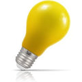 Crompton GLS LED Light Bulb E27 1.5W IP65 Yellow Screw Coloured Garden Festoon