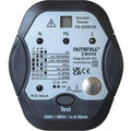 Faithfull EM908 Socket Polarity and RCD Tester