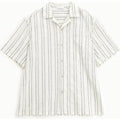 Camicia a righe con colletto classico e tasca