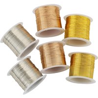 100meters Copper Stainless Steel Bracelet Cord Beading Wire Line 0.3 0.4 0.45 mm Strong Necklace String Thread Jewelry Making