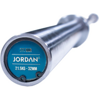 Jordan Olympic 7ft Steel Series Bar with bearings - 1500lbs / 681kg test (with bearings)
