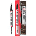 Maybelline Build-A-Brow 2 Easy Steps Eye Brow Pencil and Gel (Various Shades) - Black Brown