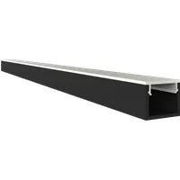 Ultraslim LED Alu Aufbauprofil 2m Exo-A0-8 (8mm) –| Flaches Aluminiumprofil für LED-Strips