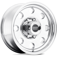 American Racing Wheel AR172 BAJA Polished - 17x8 - 5x139.7 Bolt Pattern - 0 Offset Rims