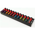WELL LONG WL-50 12-Port Anderson Connector Power Splitter Strip Fixing Fuse Distributor DC 36V 45A.