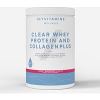 Clear Whey Protein and Collagen Plus - 486G - 20servings - Cherry Raspberry