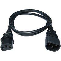 0.5m IEC Extension Cable - IEC Male to IEC Female (Kettle)