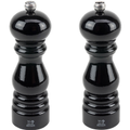 These salt and pepper mills are as iconic as they are unique!  The smooth, sleek curves that are so reassuringly familiar combine with a glossy black sheen that gives this impressive set of salt and pepper mills a timeless, chic look. Paris