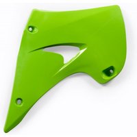 0003675.553.003 - Acerbis Radiator Scoops - Kawasaki KX 125/250 2003-08, KXE 125/250 2004-06 - Green