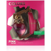 Colors De Benetton Pink For Her Giftset
