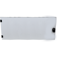 Fronttür für Wandverteiler 18HE, Stahl -- RAL7035