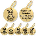 Personalized Breed Dog Tag (Amstaff)