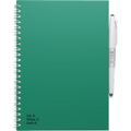 MOYU Erasable Notebook - A5 Stone Paper - Softcover - Forest Green