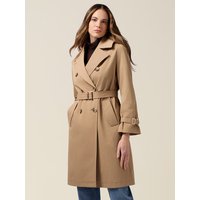 Oltre - Trench doppiopetto Donna, Beige Taglia: 42