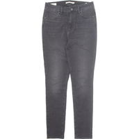 LEVI'S 721 High Rise Skinny Womens Jeans Black Classic Skinny W29 L29