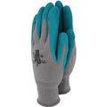 Town and Country Weed Master Bamboo Gloves Grey / Teal S
