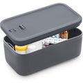 Portable Combination Lock Box for Secure Storage of Personal Items, Medications, and Travel Essentials