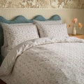 Sanderson Summer Scallop Super Kingsize Duvet Cover SET, Lavender