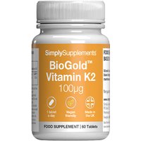 Biogold Vitamin K2 100mcg (60 Tablets)