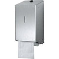 Toiletpapierdispenser Euro Products systeemrol duo zilver 438001