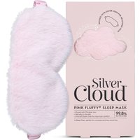 Silver Cloud Fluffy Sleep Mask Infused with Silver Ions – Pink