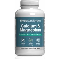 Calcium 400mg &amp; Magnesium 200mg Tablets