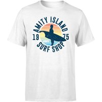 Jaws Amity Surf Shop T-shirt - Wit - M