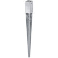 Paalhouders puntpaalhouders vuurverzinkt 91/900mm