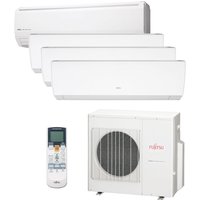 Ar Condicionado Multi Quadri Split Inverter Fujitsu 30.000 Btus (3x Evap 9.000 e 1 Evap 18.000) Quente/Frio 220V Monofásico