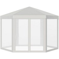 Outsunny 4M Hexagon Gazebo