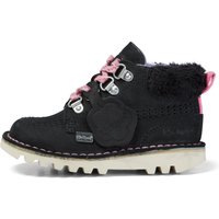 Infant Girls Kick Hi Winter Nubuck Black - Size: 12.5