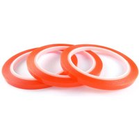 6mm x 10 Metre - 3 Rolls of Sticky Red Double Sided Tape