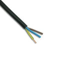 Zexum 1mm 3 Core Black Cable Flexible 3183Y - 50 Meter
