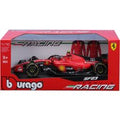Bburago F1 2023 Ferrari SF-23 Sainz With Helmet 1:18 Scale Model